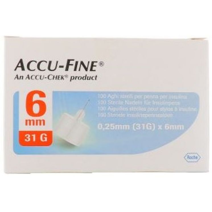 Accu-fine Ago 31G 6 mm 100 aghi